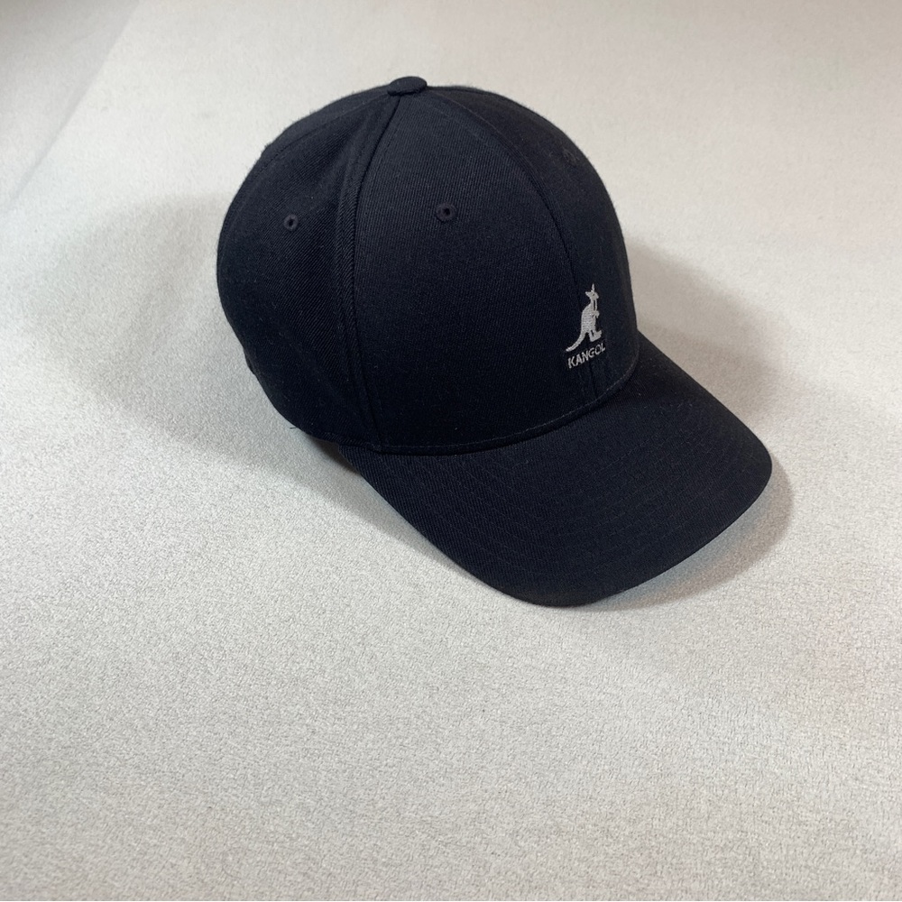 Kangol Black Baseball Cap
